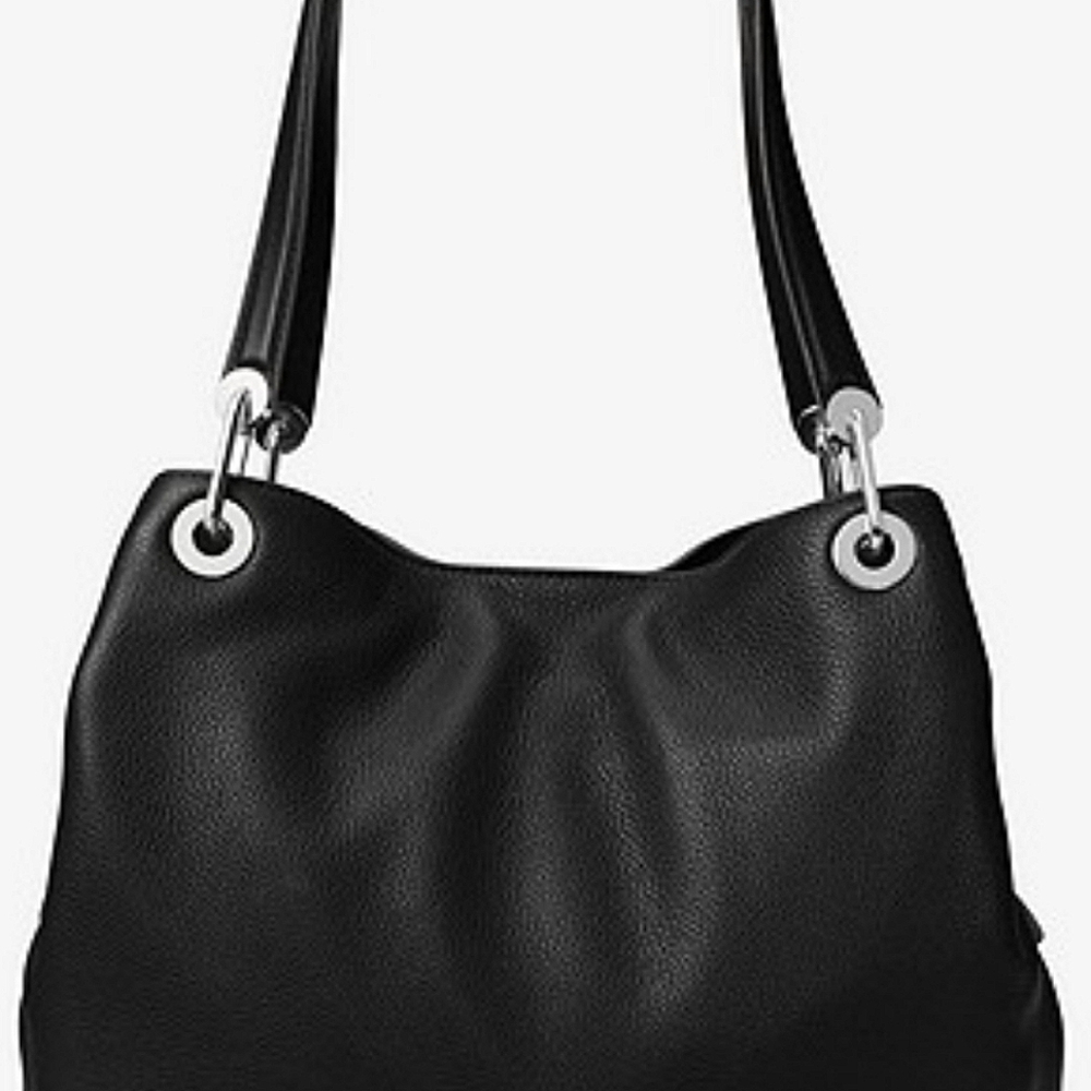Michael Kors Raven with Chrome Hardware